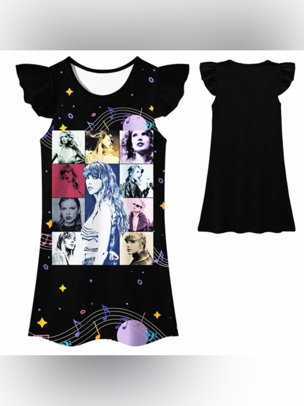 Taylor Swift Girls Nightgown Size 7/8